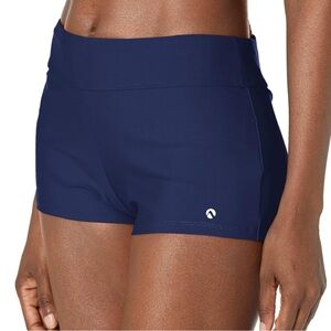 women’s good karma navy swim shorts - next by athena!